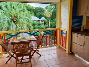 Studio charmant à Sainte-Anne de 25 m² avec terrasse et jardin.